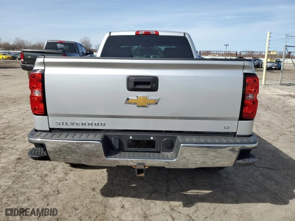 2015 Chevrolet Silverado 1500 LT with VIN 1GCVKREHXFZ438130, listed as a Copart auction lot 48541935 with 84,190 mi miles and Salvage Title. Bid and sale history available at carsss.com. Image 6.