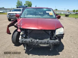 2013 Chrysler Town & Country Touring with VIN 2C4RC1BG5DR675451, listed as a Copart auction lot 73781824 with Not Provided miles and Salvage Title. Bid and sale history available at DreamBid. Image 5.