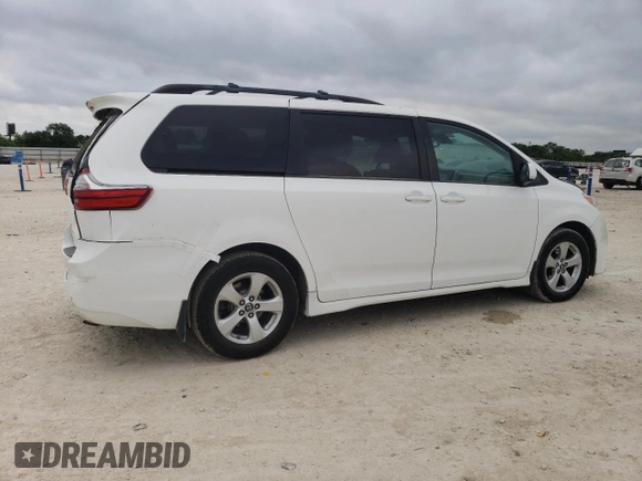 2020 Toyota Sienna LE Auto Access Seat с VIN 5TDKZ3DC1LS053764, выставлен на аукционе Copart как лот 53616155 с пробегом 108 778 миль миль и Списание • Salvage title. История ставок и продаж доступна на DreamBid. Изображение 3.
