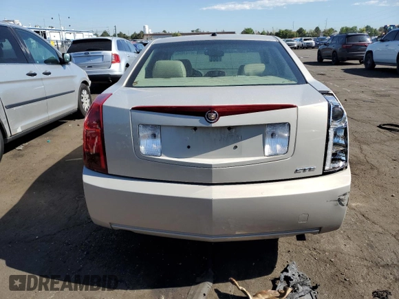 2007 Cadillac CTS with VIN 1G6DP577270137967, listed as a Copart auction lot 60741934 with 141,487 mi miles and Salvage Title. Bid and sale history available at carsss.com. Image 6.