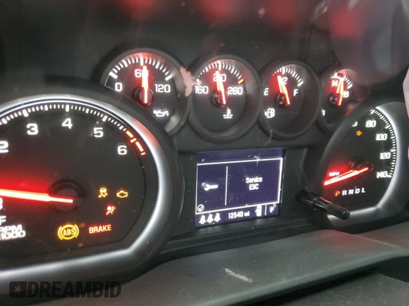 2024 Chevrolet Silverado 1500 Custom Trail Boss with VIN 3GCUDCED6RG353449, listed as a Copart auction lot 86390294 with 12,540 mi miles and Salvage Title. Bid and sale history available at carsss.com. Image 9.