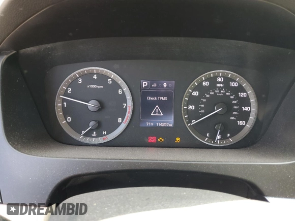 2015 Hyundai Sonata Limited with VIN 5NPE34AFXFH137479, listed as a Copart auction lot 53573685 with 114,257 mi miles and Salvage Title. Bid and sale history available at carsss.com. Image 9.