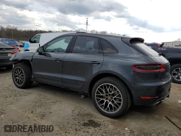 2017 Porsche Macan S with VIN WP1AB2A54HLB11762, listed as a Copart auction lot 49065585 with 54,511 mi miles and Salvage Title. Bid and sale history available at DreamBid. Image 2.