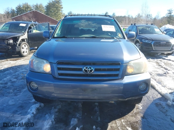 2006 Toyota Highlander w/3rd Row with VIN JTEEP21A760145674, listed as a IAAI auction lot 41567831 with 213,051 mi miles. Bid and sale history available at carsss.com. Image 6.