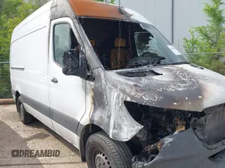 2023 Mercedes-Benz Sprinter Cargo with VIN W1Y4KBHY0PT145559, listed as a IAAI auction lot 41939381 with Not Provided miles and . Bid and sale history available at carsss.com. Image 6.