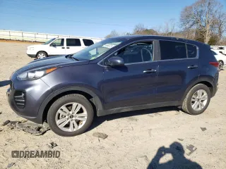 2018 Kia Sportage LX with VIN KNDPMCAC3J7314795, listed as a Copart auction lot 46986125 with 158,693 mi miles and Clean Title. Bid and sale history available at carsss.com. Image 1.