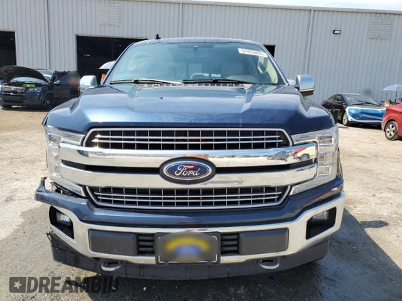 2020 Ford F-150 XL with VIN 1FTEW1E52LFC63073, listed as a Copart auction lot 57453495 with 22,718 mi miles and Salvage title. Bid and sale history available at DreamBid. Image 5.
