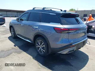 2024 Infiniti QX60 Autograph with VIN 5N1DL1HUXRC351382, listed as a IAAI auction lot 42414989 with 6,236 mi miles and . Bid and sale history available at DreamBid. Image 3.