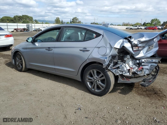 2017 Hyundai Elantra SE with VIN 5NPD84LF6HH196607, listed as a Copart auction lot 53759745 with 22,129 mi miles and Salvage Title. Bid and sale history available at carsss.com. Image 2.