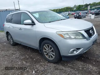 2014 Nissan Pathfinder SL z VIN 5N1AR2MM8EC676197, wystawiony jako IAAI lot #42269076 z przebiegiem 196 827 mil mil oraz . Historia ofert i sprzedaży dostępna na DreamBid. Obrazek 1.