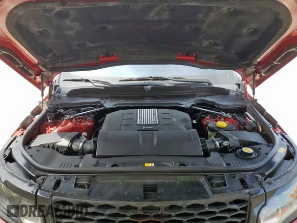 2016 Land Rover Range Rover Sport SVR with VIN SALWZ2EF7GA544520, listed as a Copart auction lot 56979235 with 47,852 mi miles and Clean title. Bid and sale history available at DreamBid. Image 12.