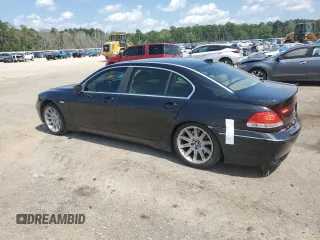 2003 BMW 7 Series 745Li with VIN WBAGN63403DR14647, listed as a Copart auction lot 65551264 with Not Provided miles and Clean Title. Bid and sale history available at carsss.com. Image 2.
