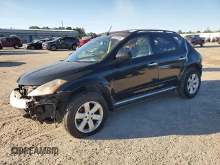 2006 Nissan Murano SL with VIN JN8AZ08T86W407454, listed as a Copart auction lot 80282064 with 172,943 mi miles and Salvage Title. Bid and sale history available at DreamBid. Image 1.