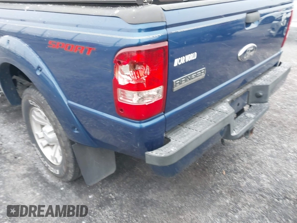 2007 Ford Ranger XL with VIN 1FTYR14U67PA43707, listed as a IAAI auction lot 41264804 with 106,501 mi miles. Bid and sale history available at carsss.com. Image 6.