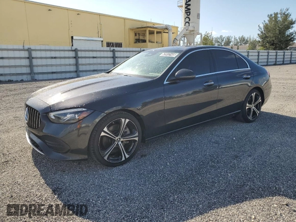 2022 Mercedes-Benz C 300 with VIN W1KAF4GB7NR041381, listed as a Copart auction lot 52912145 with 88,668 mi miles and Clean title. Bid and sale history available at DreamBid. Image 1.