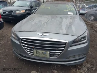 2015 Hyundai Genesis 5.0L with VIN KMHGN4JF7FU054578, listed as a IAAI auction lot 41726190 with 999,999 mi miles. Bid and sale history available at carsss.com. Image 11.