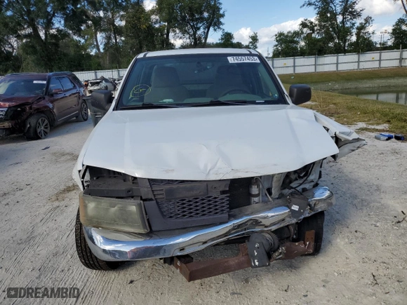 2004 Chevrolet Colorado LS Z85 with VIN 1GCCS198648142124, listed as a Copart auction lot 74557453 with 279,131 mi miles and Salvage Title. Bid and sale history available at carsss.com. Image 5.