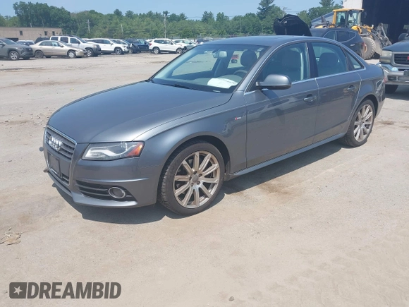2012 Audi A4 Premium Plus с VIN WAUFFAFL4CN020434, выставлен на аукционе IAAI как лот 42514429 с пробегом 113 584 миль миль и . История ставок и продаж доступна на DreamBid. Изображение 2.