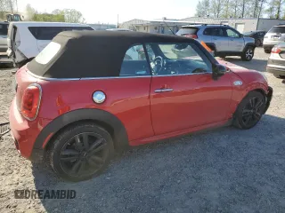 2016 MINI Convertible S with VIN WMWWG9C54G3C21921, listed as a Copart auction lot 53391135 with 60,569 mi miles and Salvage Title. Bid and sale history available at DreamBid. Image 3.