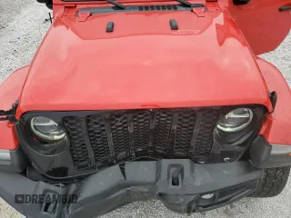 2022 Jeep Gladiator Texas Trail with VIN 1C6HJTAG9NL170836, listed as a Copart auction lot 43064695 with 46,176 mi miles and Salvage Title. Bid and sale history available at carsss.com. Image 13.