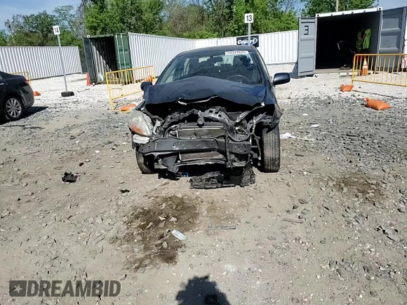 2010 Toyota Yaris with VIN JTDBT4K35A1355708, listed as a Copart auction lot 54347695 with 103,689 mi miles and Salvage Title. Bid and sale history available at carsss.com. Image 14.