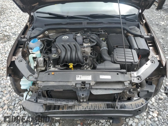 2013 Volkswagen Jetta S z VIN 3VW2K7AJ9DM308741, wystawiony jako Copart lot #58123975 z przebiegiem 103 066 mil mil oraz Szkoda całkowita • Salvage title. Historia ofert i sprzedaży dostępna na DreamBid. Obrazek 11.
