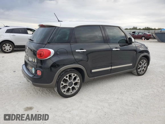 2016 FIAT 500L Trekking with VIN ZFBCFADH6GZ037404, listed as a Copart auction lot 87932655 with 133,581 mi miles and Salvage Title. Bid and sale history available at carsss.com. Image 3.