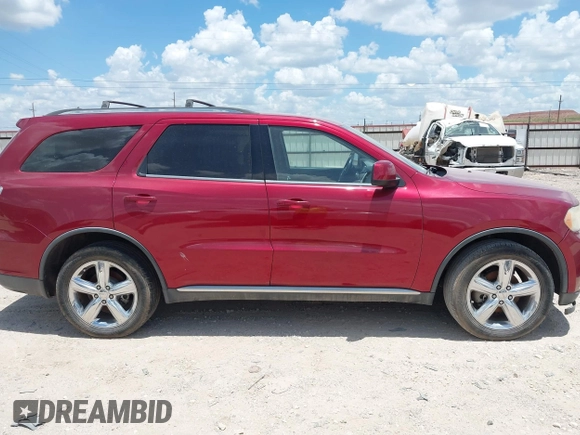 2013 Dodge Durango SXT with VIN 1C4RDHAG6DC683865, listed as a IAAI auction lot 42615546 with 113,545 mi miles and . Bid and sale history available at DreamBid. Image 13.