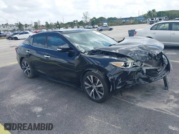 2017 Nissan Maxima S with VIN 1N4AA6AP5HC390092, listed as a IAAI auction lot 41916306 with 102,203 mi miles and . Bid and sale history available at DreamBid. Image 1.