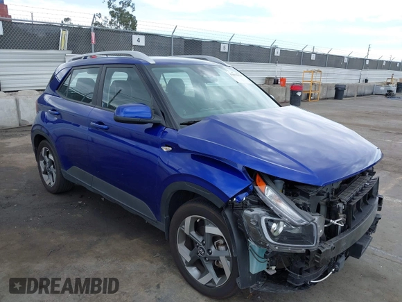 2023 Hyundai Venue SEL with VIN KMHRC8A37PU236438, listed as a IAAI auction lot 42053376 with 48,859 mi miles and . Bid and sale history available at DreamBid. Image 1.