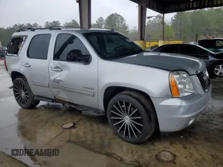 2014 GMC Yukon SLT with VIN 1GKS1CE0XER231558, listed as a Copart auction lot 89347705 with 207,511 mi miles and Salvage Title. Bid and sale history available at carsss.com. Image 4.