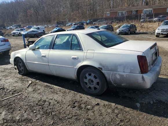 2004 Cadillac DeVille with VIN 1G6KD54Y34U223001, listed as a Copart auction lot 46327365 with 0 mi miles and Salvage Title. Bid and sale history available at carsss.com. Image 2.