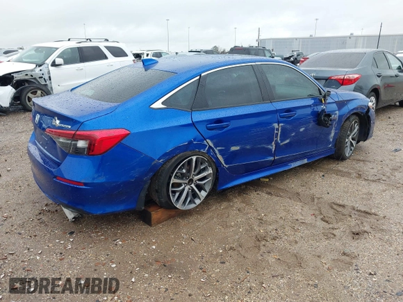 2023 Honda Civic Touring z VIN 2HGFE1F92PH317695, wystawiony jako IAAI lot #41556915 z przebiegiem 20 421 mil mil oraz . Historia ofert i sprzedaży dostępna na DreamBid. Obrazek 4.