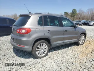 2010 Volkswagen Tiguan SEL with VIN WVGBV7AX4AW513809, listed as a Copart auction lot 50951415 with 109,001 mi miles and Clean Title. Bid and sale history available at DreamBid. Image 3.