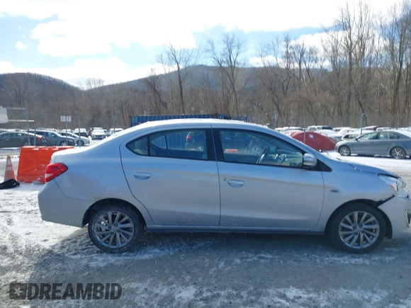 2019 Mitsubishi Mirage G4 SE with VIN ML32F4FJ4KHF11378, listed as a IAAI auction lot 41632278 with 63,395 mi miles. Bid and sale history available at carsss.com. Image 13.