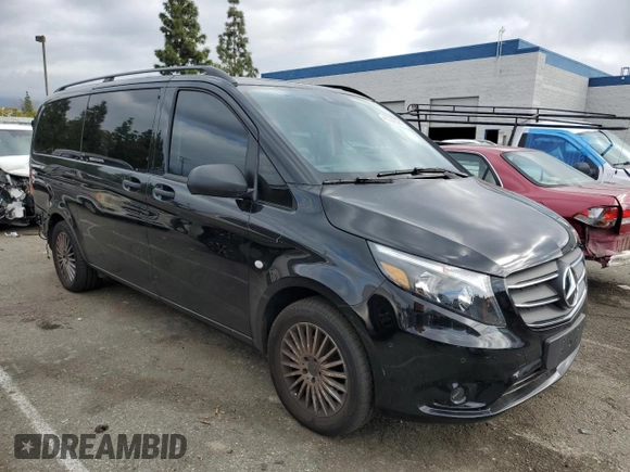 2022 Mercedes-Benz Metris with VIN W1WV0FEY5N4158409, listed as a Copart auction lot 45286594 with 10,109 mi miles and Salvage Title. Bid and sale history available at DreamBid. Image 4.