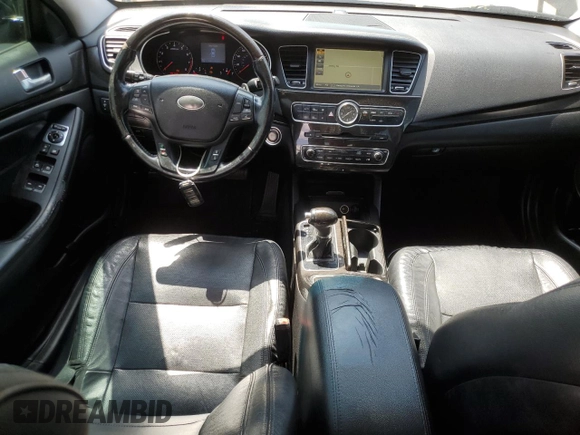 2015 Kia Cadenza Premium with VIN KNALN4D75F5174426, listed as a Copart auction lot 65013104 with 204,459 mi miles and Clean Title. Bid and sale history available at carsss.com. Image 8.