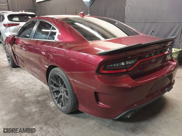 2018 Dodge Charger R/T Scat Pack with VIN 2C3CDXGJ6JH236937, listed as a IAAI auction lot 41613505 with NaN miles. Bid and sale history available at carsss.com. Image 3.
