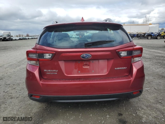 2023 Subaru Impreza Premium with VIN 4S3GTAD62P3700881, listed as a Copart auction lot 47462315 with 23,012 mi miles and Salvage Title. Bid and sale history available at carsss.com. Image 6.