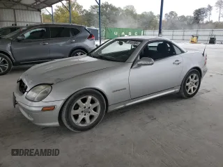 2003 Mercedes-Benz SLK-Class 2.3L with VIN WDBKK49F03F276776, listed as a Copart auction lot 78152404 with 92,044 mi miles and Salvage Title. Bid and sale history available at carsss.com. Image 1.