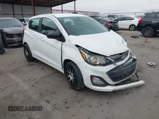 2020 Chevrolet Spark LS with VIN KL8CB6SA1LC410138, listed as a IAAI auction lot 41510829 with 69,163 mi miles. Bid and sale history available at carsss.com. Image 1.