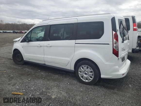 2018 Ford Transit Connect XLT with VIN NM0GS9F76J1378320, listed as a Copart auction lot 51428435 with 114,752 mi miles and Salvage title. Bid and sale history available at DreamBid. Image 2.