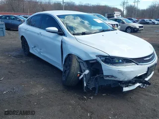 2015 Chrysler 200 C with VIN 1C3CCCEG0FN584234, listed as a IAAI auction lot 41867165 with 107,366 mi miles. Bid and sale history available at carsss.com. Image 17.