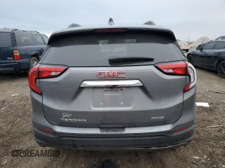 2021 GMC Terrain SLE with VIN 3GKALTEVXML327066, listed as a Copart auction lot 44121895 with 60,045 mi miles and Salvage Title. Bid and sale history available at carsss.com. Image 6.