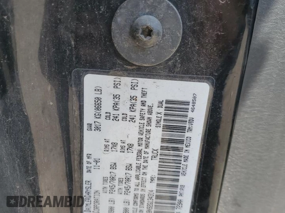 2002 Dodge 1500 z VIN 3D7HU18N92G134314, wystawiony jako Copart lot #60992715 z przebiegiem 224 173 mil mil oraz Szkoda całkowita • Salvage title. Historia ofert i sprzedaży dostępna na DreamBid. Obrazek 12.