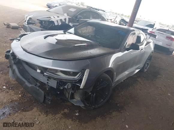 2019 Chevrolet Camaro ZL1 with VIN 1G1FK1R64K0153610, listed as a IAAI auction lot 41603346 with 49,907 mi miles. Bid and sale history available at carsss.com. Image 16.