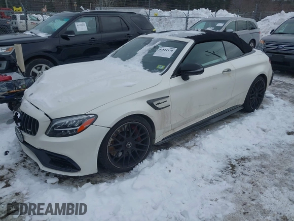 2019 Mercedes-Benz C 63 S AMG with VIN WDDWK8HB6KF926434, listed as a IAAI auction lot 41521120 with 87,095 mi miles and . Bid and sale history available at carsss.com. Image 17.