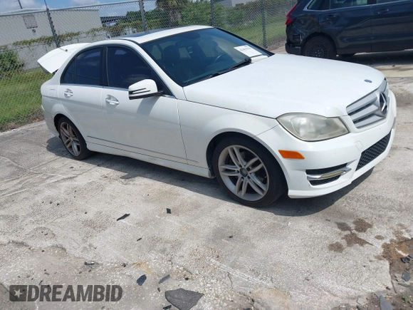 2014 Mercedes-Benz C 250 Sport with VIN WDDGF4HB2EA963886, listed as a IAAI auction lot 42463194 with 139,926 mi miles and . Bid and sale history available at DreamBid. Image 1.