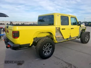 2024 Jeep Gladiator Mojave with VIN 1C6JJTEG8RL104585, listed as a Copart auction lot 66293495 with 7,528 mi miles and Salvage title. Bid and sale history available at DreamBid. Image 3.