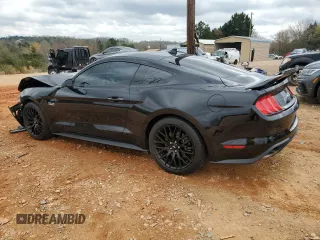 2022 Ford Mustang GT with VIN 1FA6P8CF4N5134479, listed as a Copart auction lot 50266095 with 35,678 mi miles and Salvage Title. Bid and sale history available at carsss.com. Image 2.